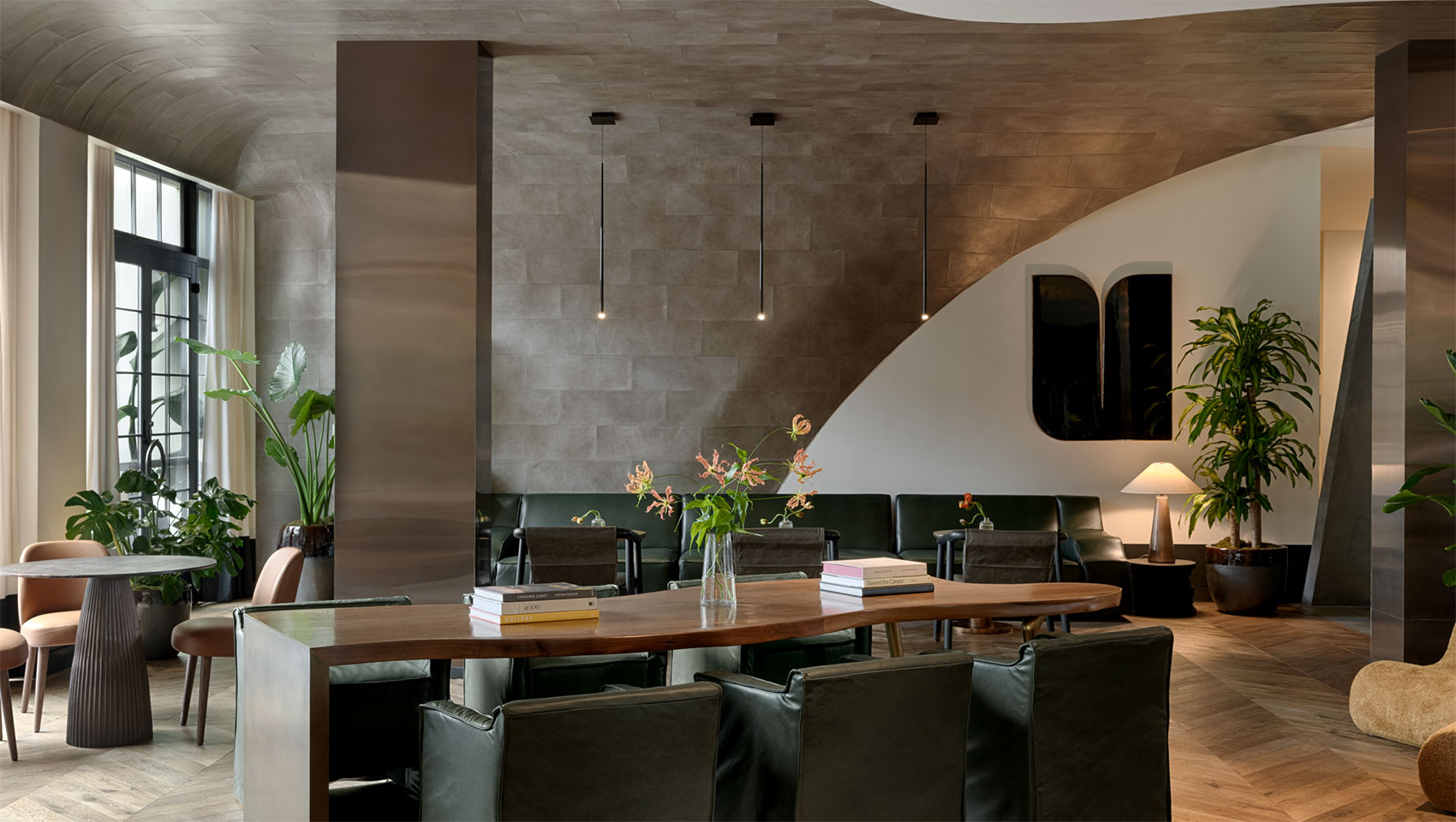 Kimpton La Peer Lobby Living Room